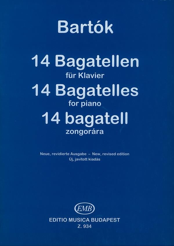 14 Bagatellen für Klavier op. 6